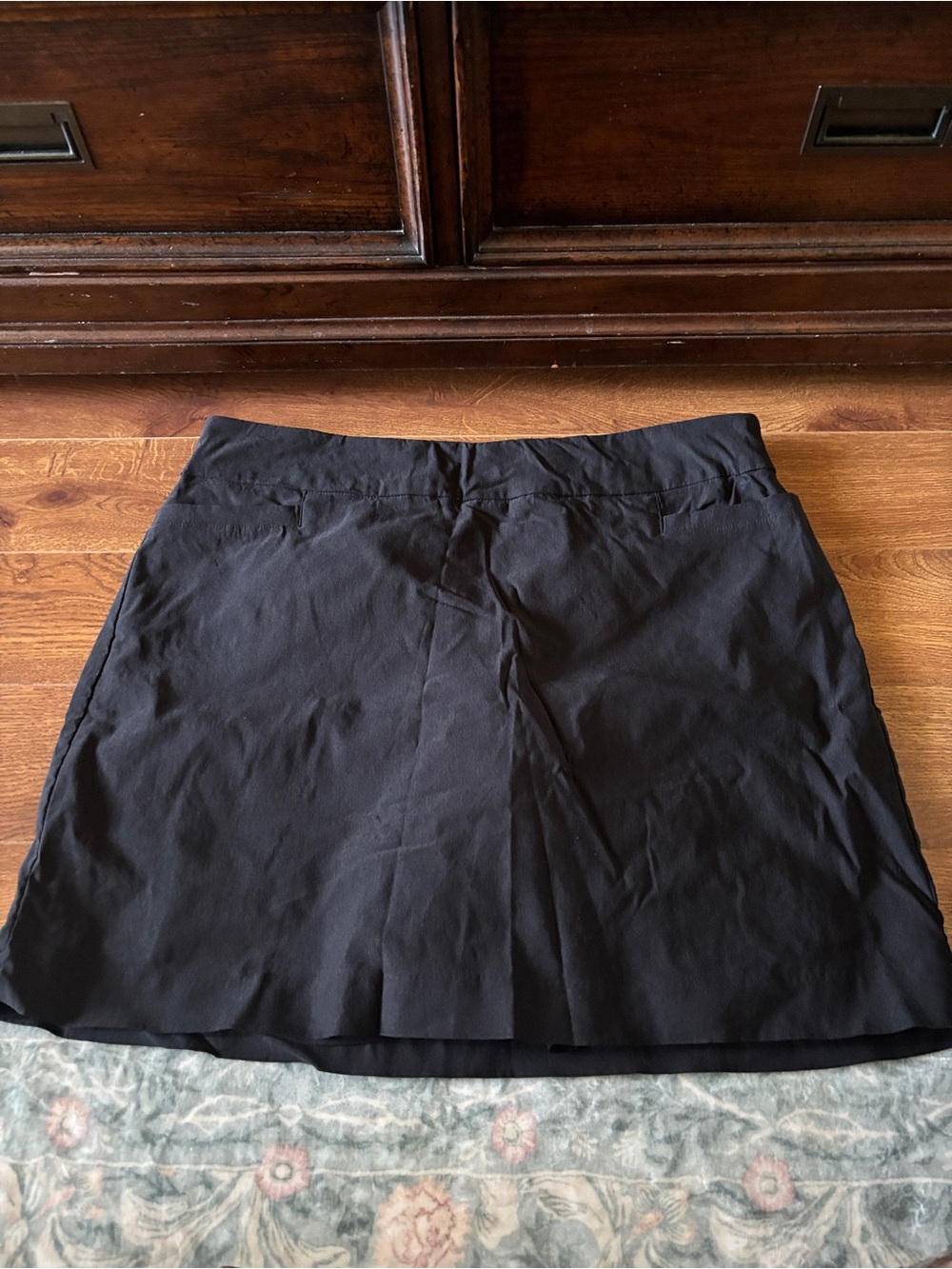 Kim Rogers Black Mini Skirt - Clean A-Line